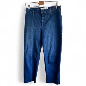 Frank & Eileen 1977 Kinsale Italian Performance Denim Raw Hem Jeans - Size 10